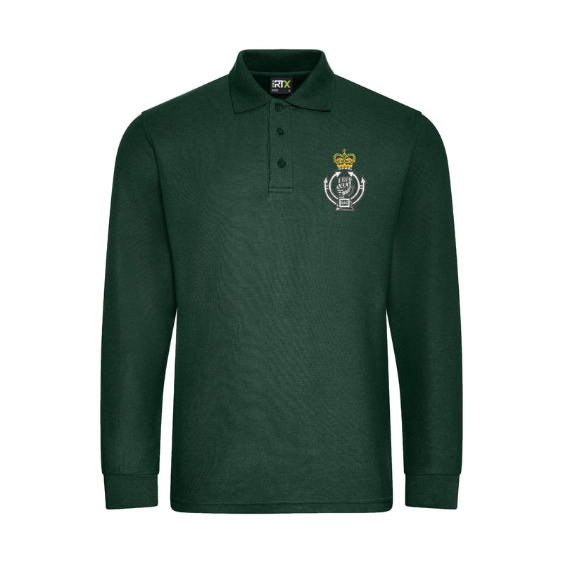 Royal Armoured Corps Long Sleeve Polo Shirt