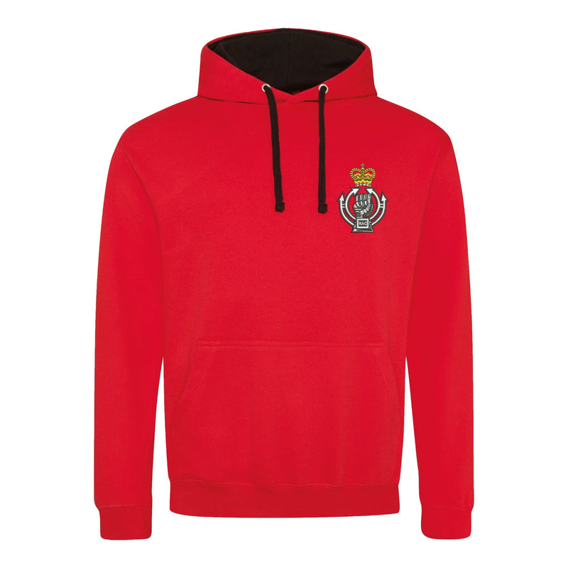 Royal Armoured Corps Varsity Contrast Hoodie