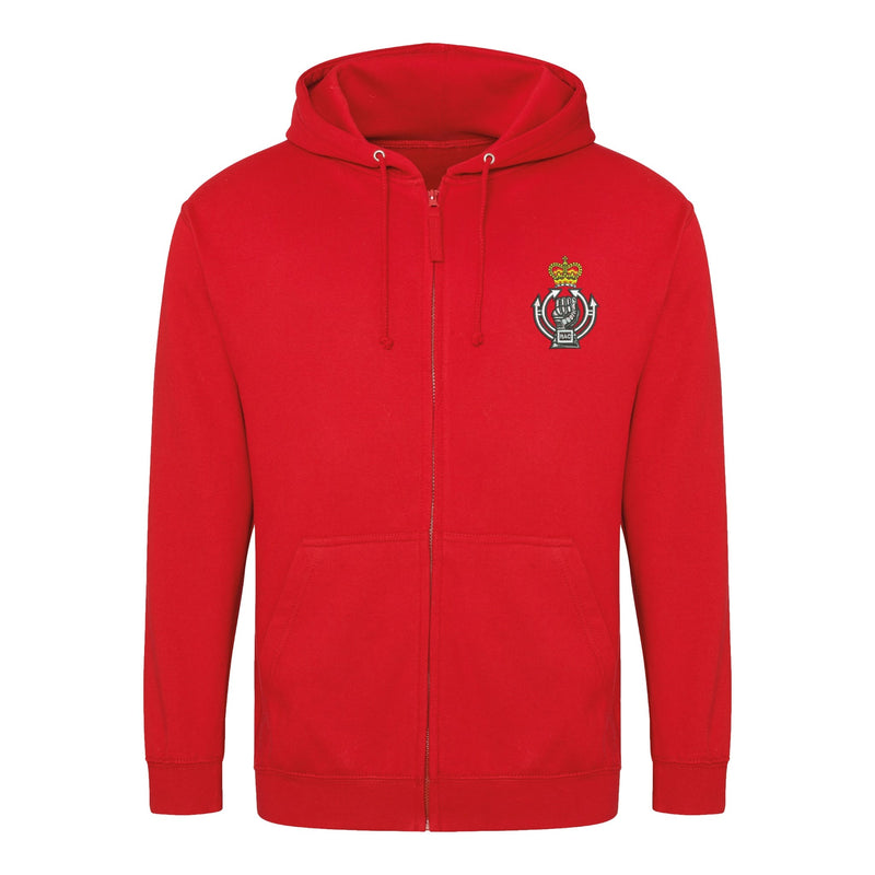 Royal Armoured Corps Zipped Hoodie