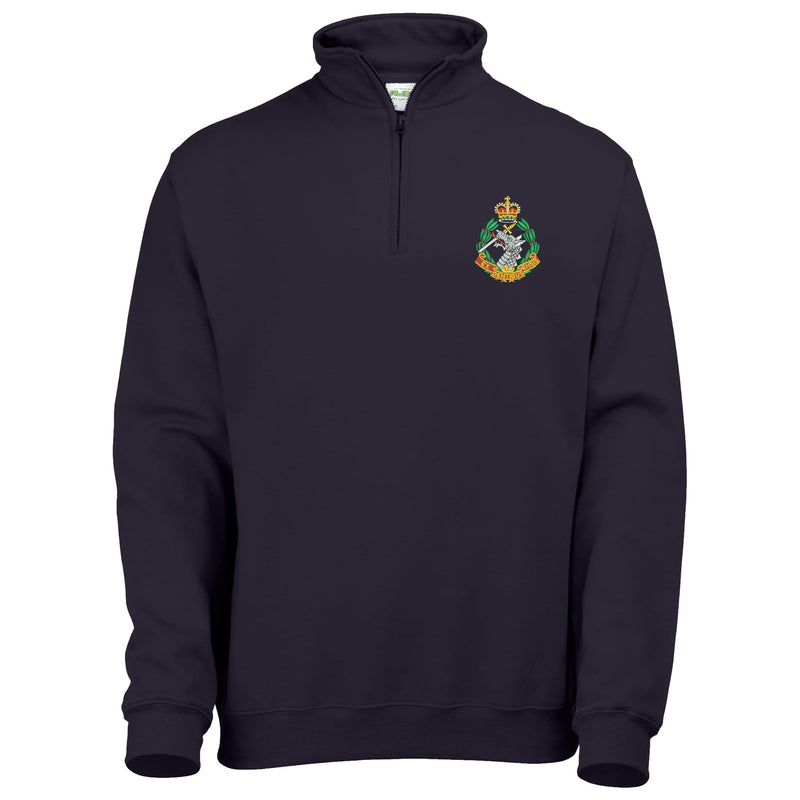 Royal Army Dental Corps Quarter Zip Sweatshirt