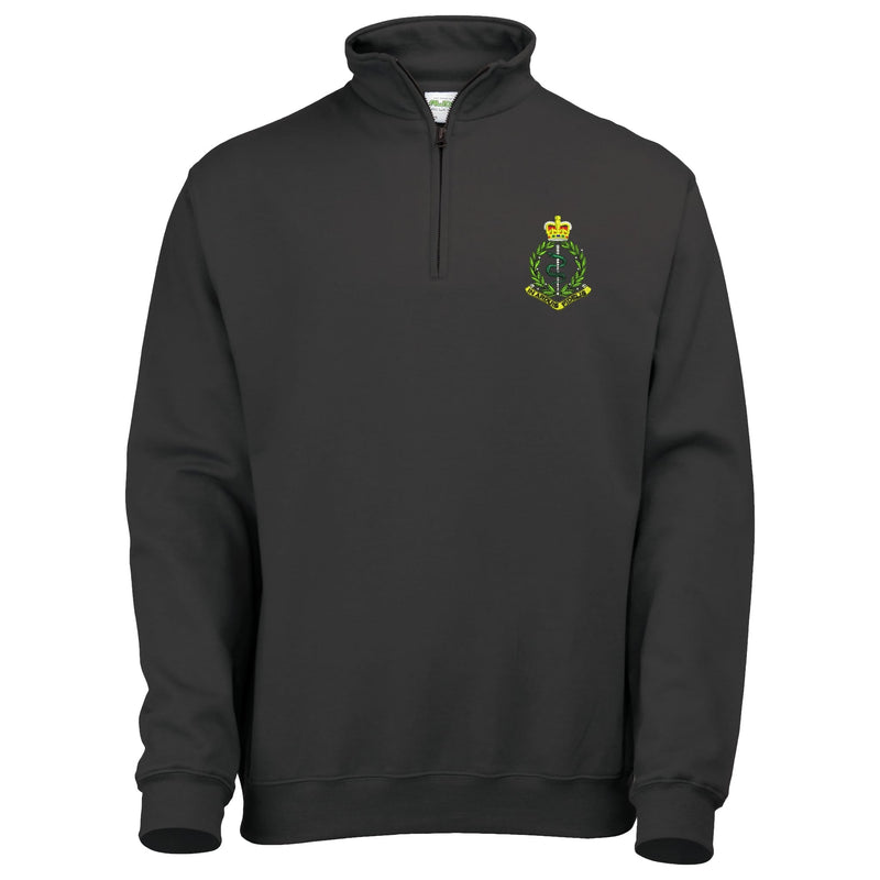 Royal Army Medical Corps Quarter Zip Sweatshirt