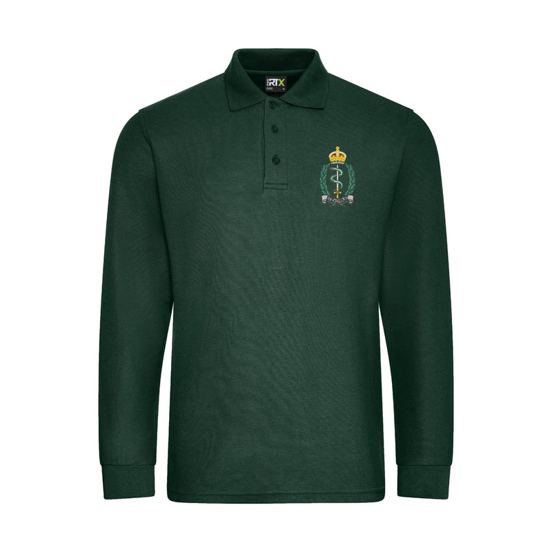Royal Army Medical Service Long Sleeve Polo Shirt