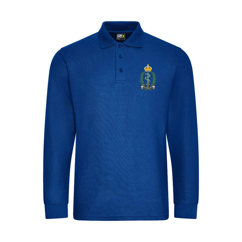 Royal Army Medical Service Long Sleeve Polo Shirt