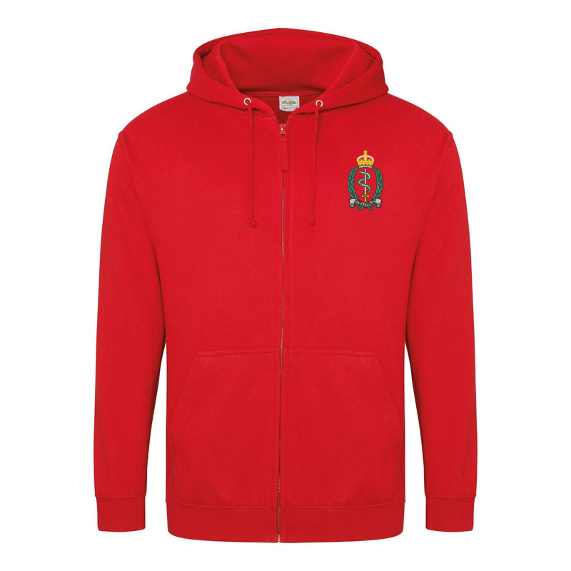 Royal Army Medical Service Zipped Hoodie