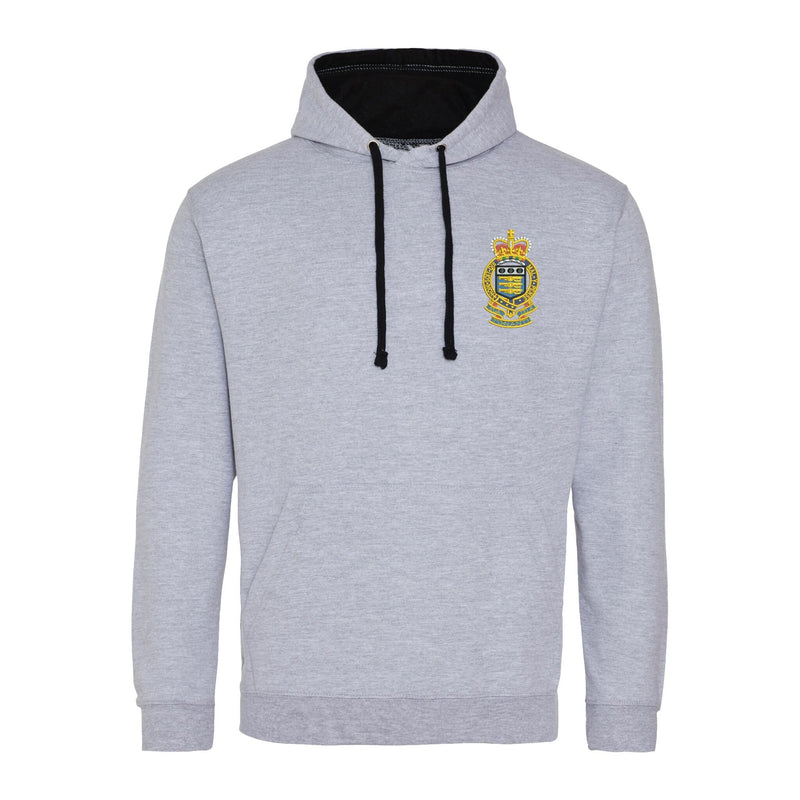 Royal Army Ordnance Corps Varsity Contrast Hoodie