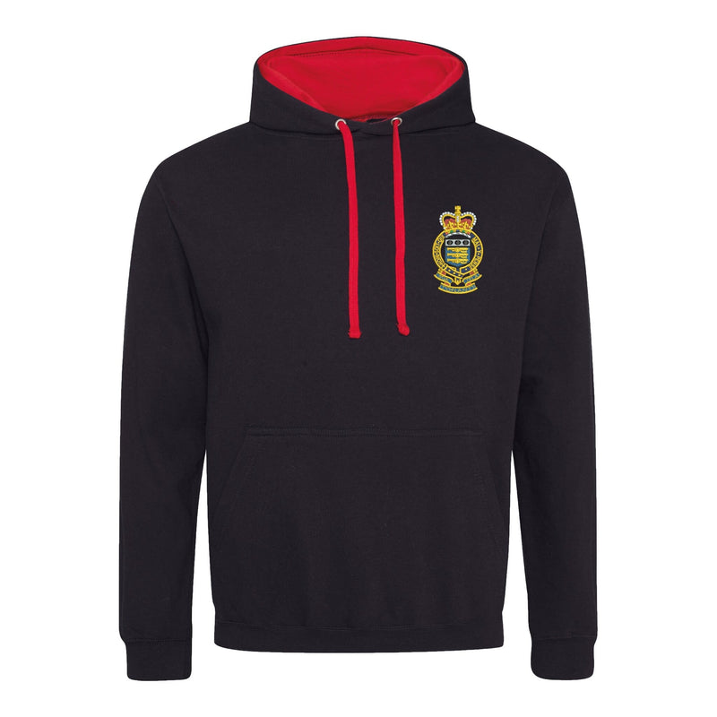 Royal Army Ordnance Corps Varsity Contrast Hoodie