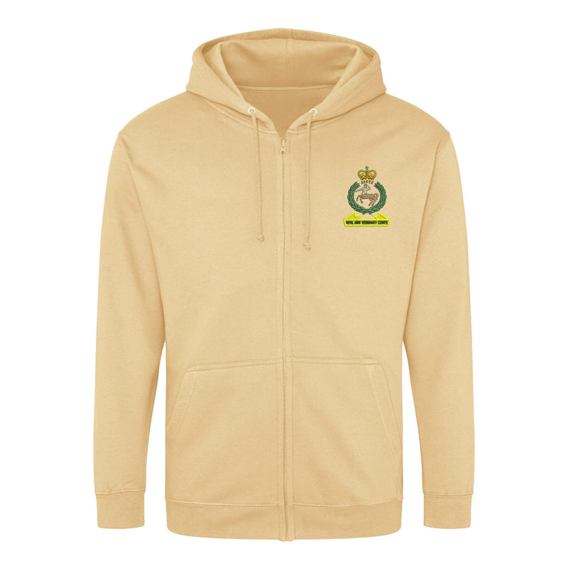 Royal Army Veterinary Corps Zipped Hoodie