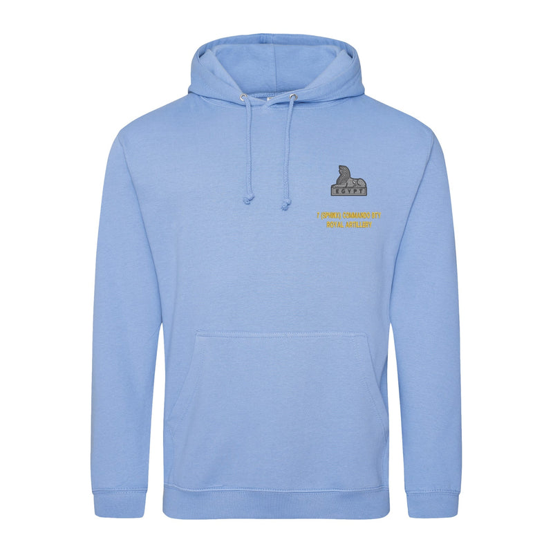 7 (Sphinx) Commando Battery Royal Artillery Hoodie