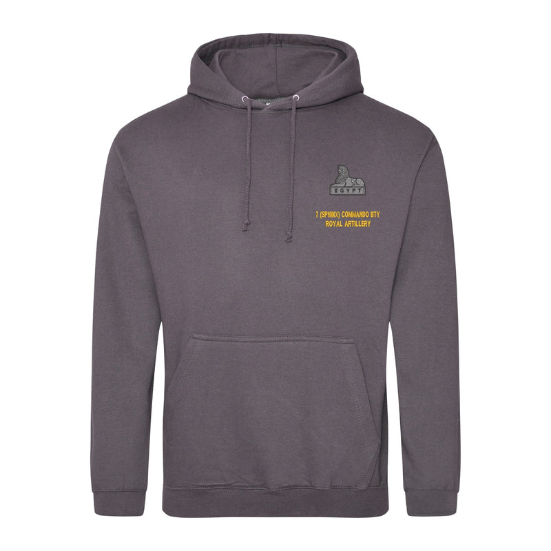 7 (Sphinx) Commando Battery Royal Artillery Hoodie