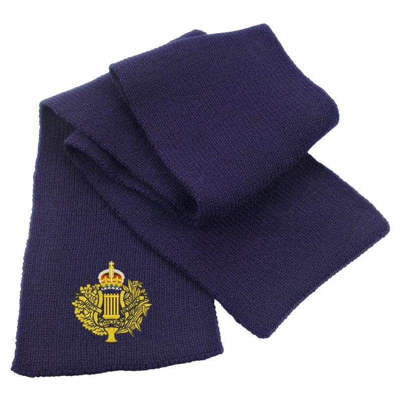 Royal Corps of Army Music - Kings Crown Heavy Knit Scarf