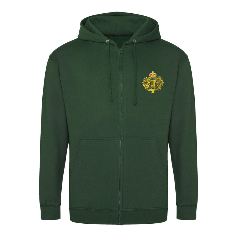 Royal Corps of Army Music - Kings Crown Zipped Hoodie