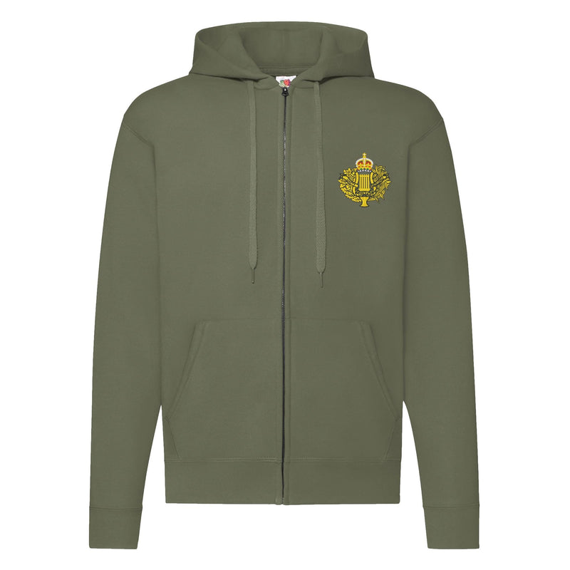 Royal Corps of Army Music - Kings Crown Zipped Hoodie