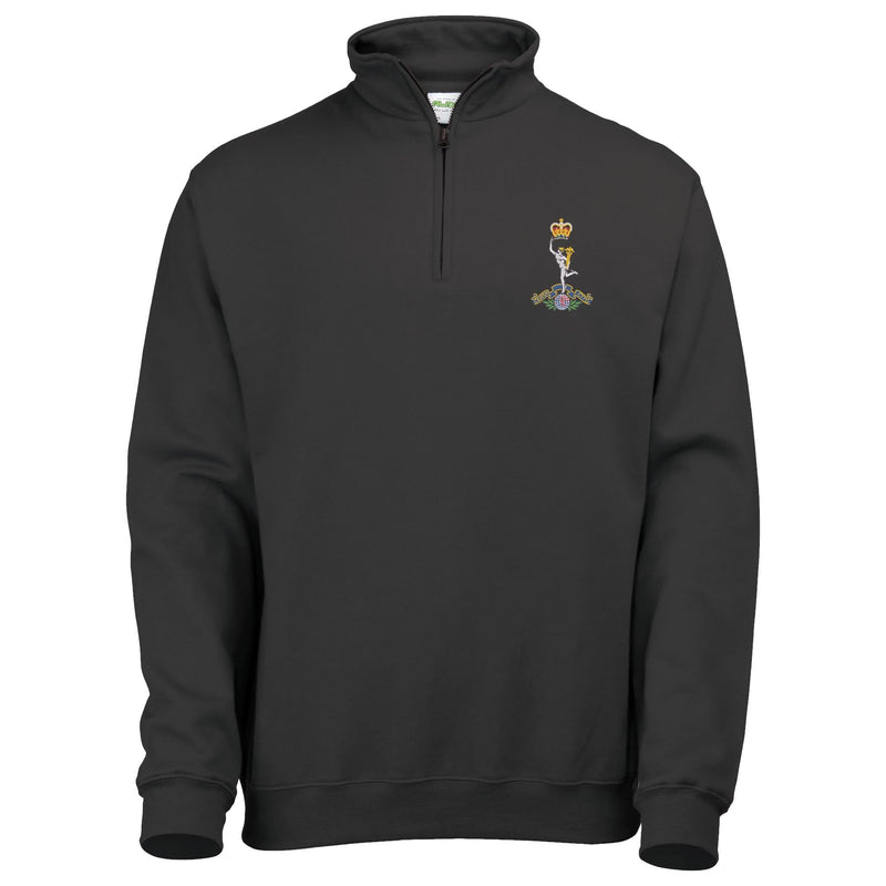 Royal Corps of Signals Quarter Zip Sweatshirt