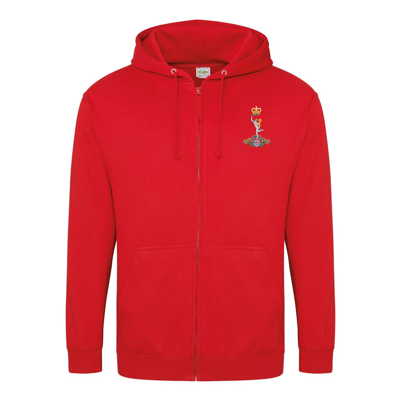 Royal Corps of Signals Zipped Hoodie