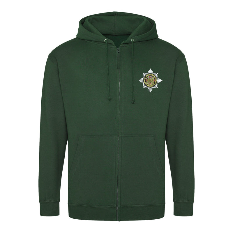 Royal Dragoon Guards Zipped Hoodie