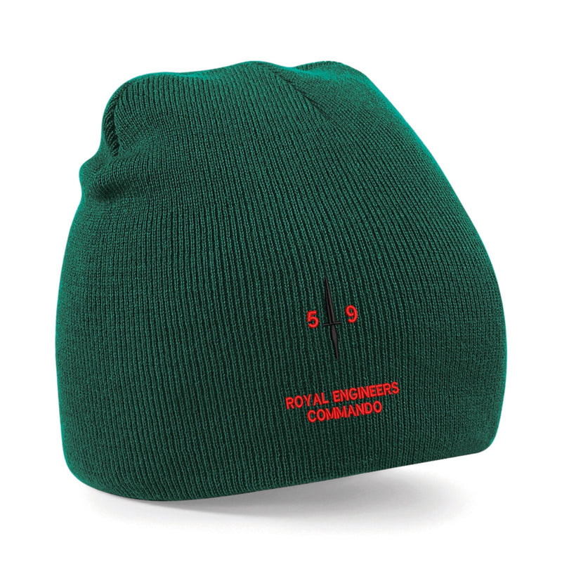 Royal Engineers 59 Commando Beanie BottleGreen