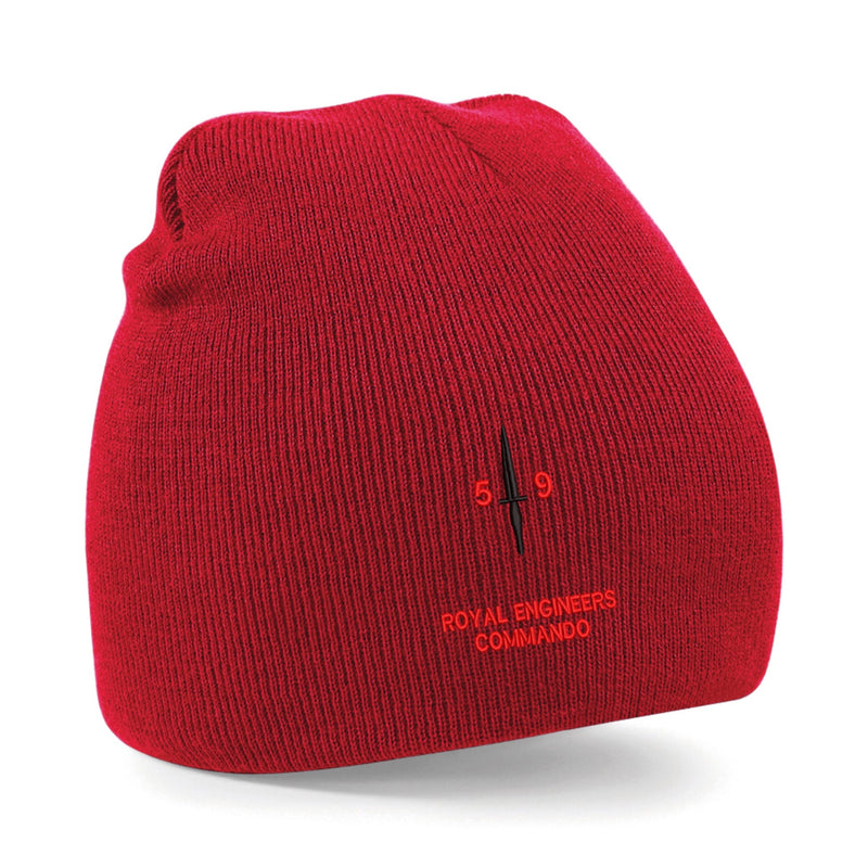 Royal Engineers 59 Commando Beanie ClassicRed