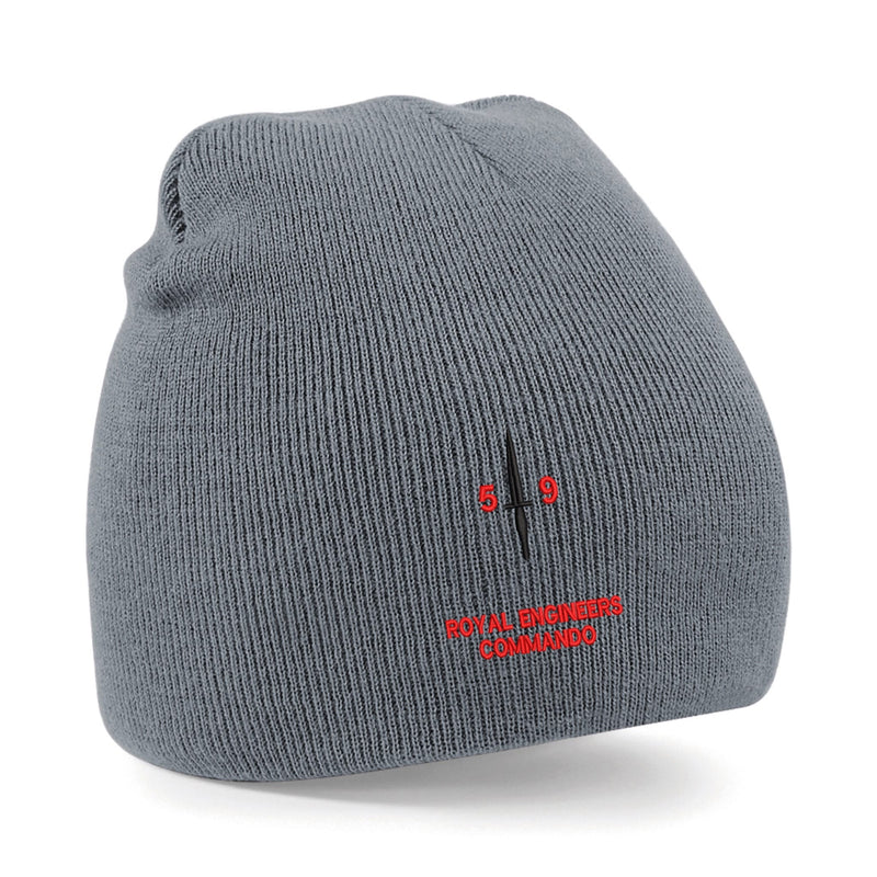 Royal Engineers 59 Commando Beanie GraphiteGrey