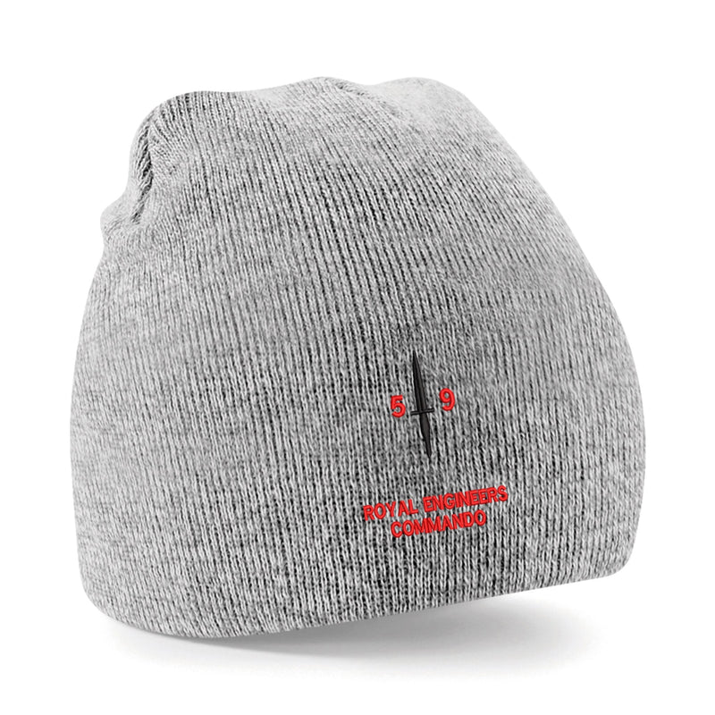 Royal Engineers 59 Commando Beanie HeatherGrey