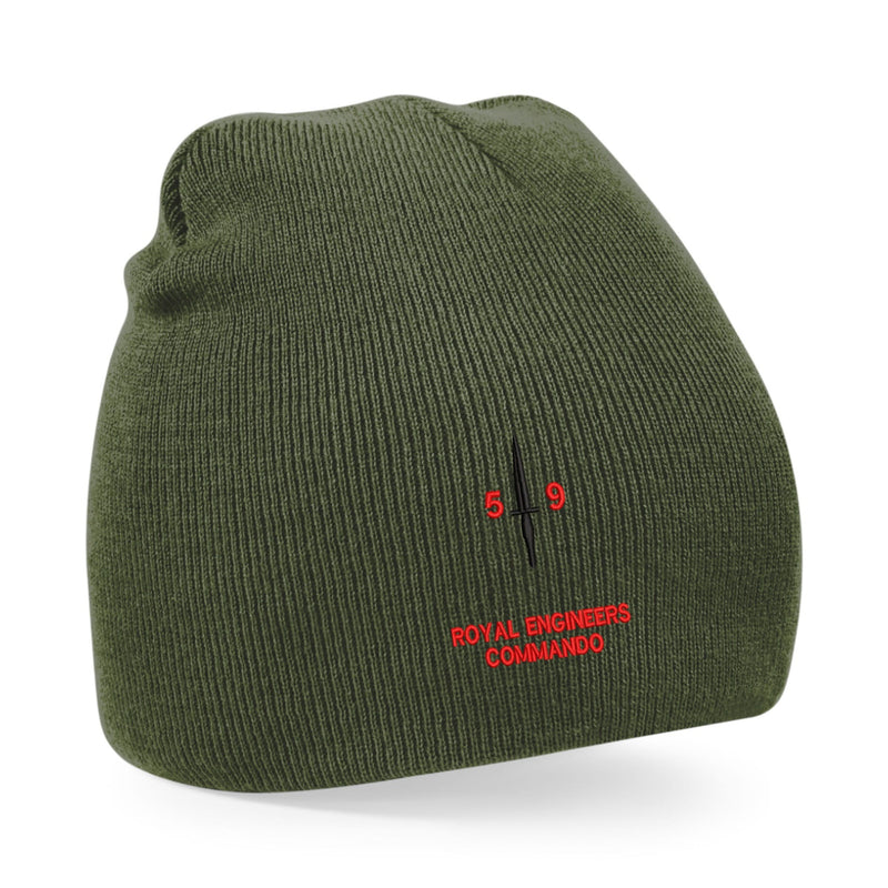 Royal Engineers 59 Commando Beanie OliveGreen