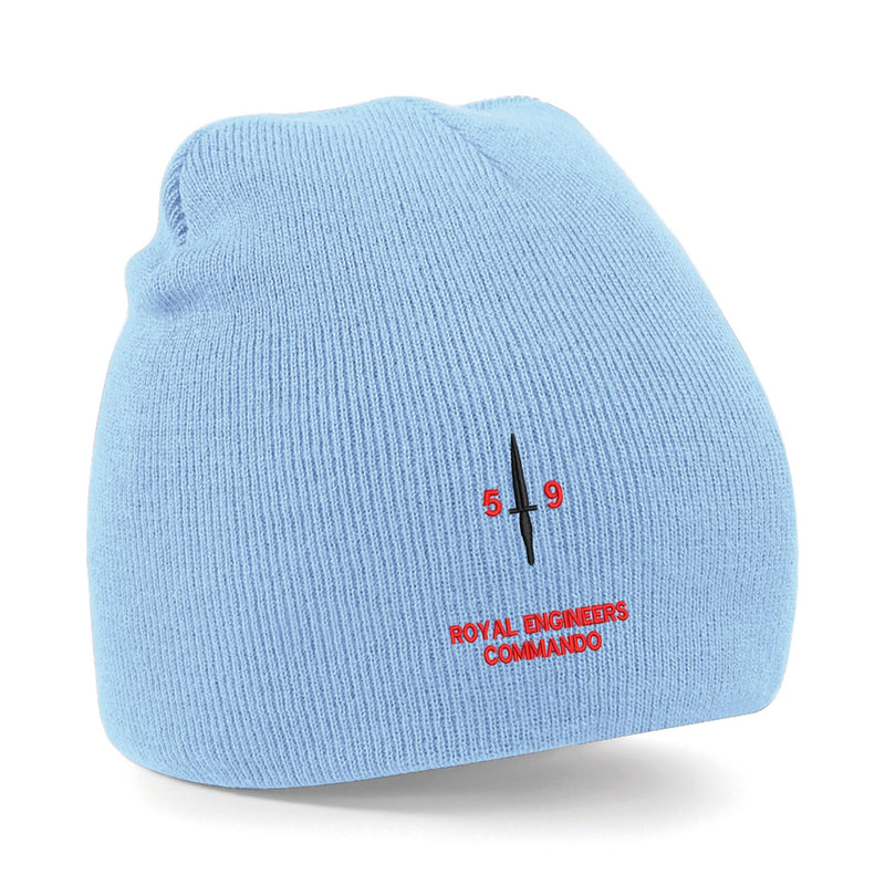 Royal Engineers 59 Commando Beanie SkyBlue