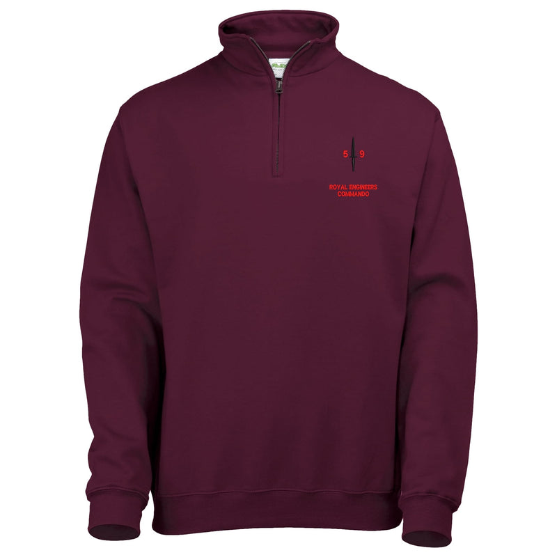 Royal Engineers 59 Commando Quarter Zip Sweatshirt