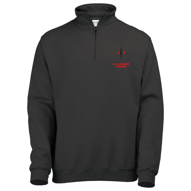 Royal Engineers 59 Commando Quarter Zip Sweatshirt