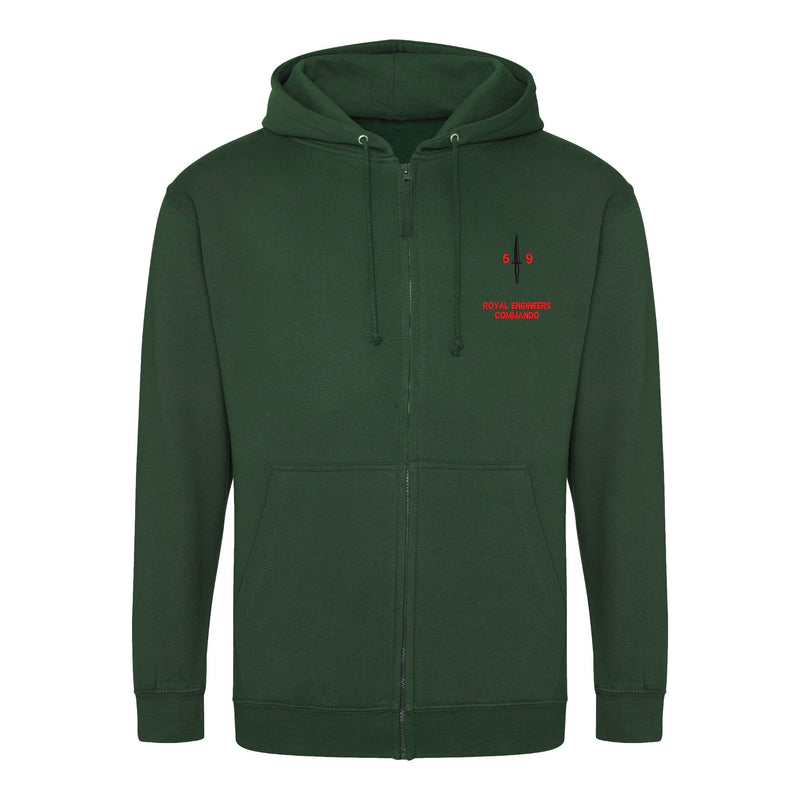 Royal Engineers 59 Commando Zipped Hoodie