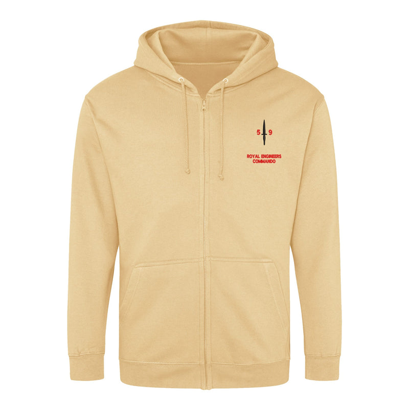 Royal Engineers 59 Commando Zipped Hoodie