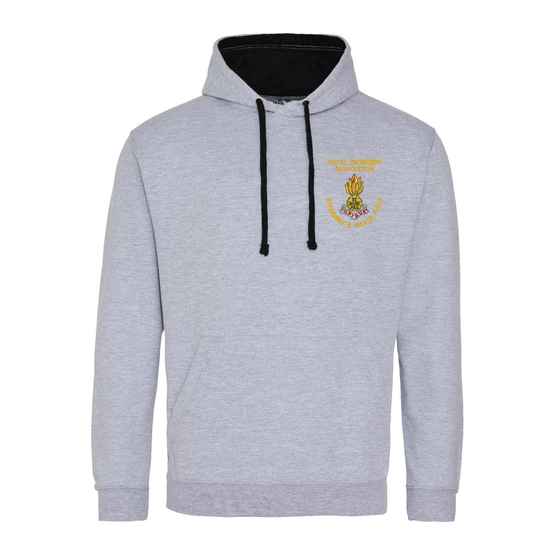 Royal Engineers Association Swimming and Water Polo Varsity Contrast Hoodie