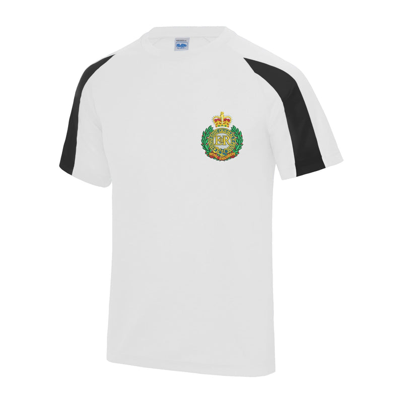 Royal Engineers Contrast Polyester T-Shirt