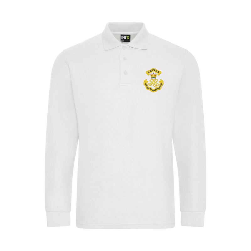 Royal Engineers Cypher Long Sleeve Polo Shirt