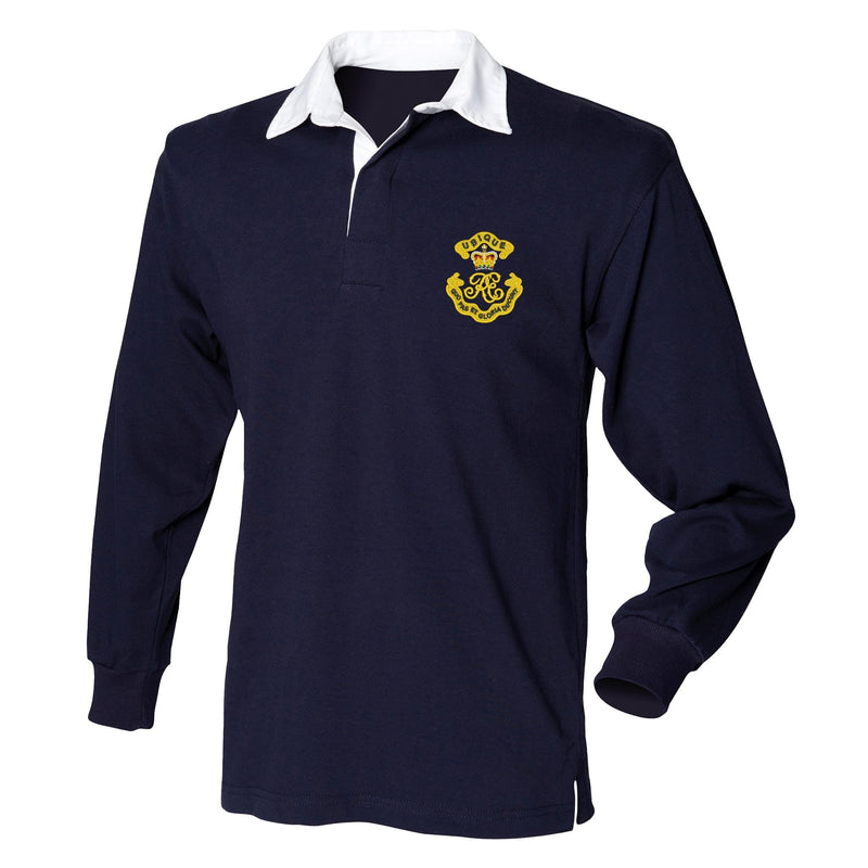 Royal Engineers Cypher Front Row Long Sleeve Rugby Shirt