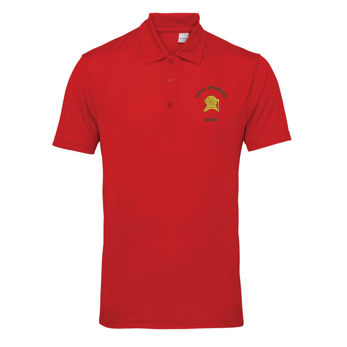 Royal Engineers Diver Polo Activewear Polo