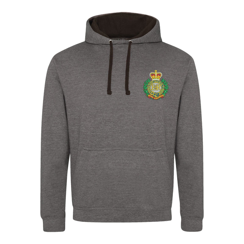 Royal Engineers Varsity Contrast Hoodie
