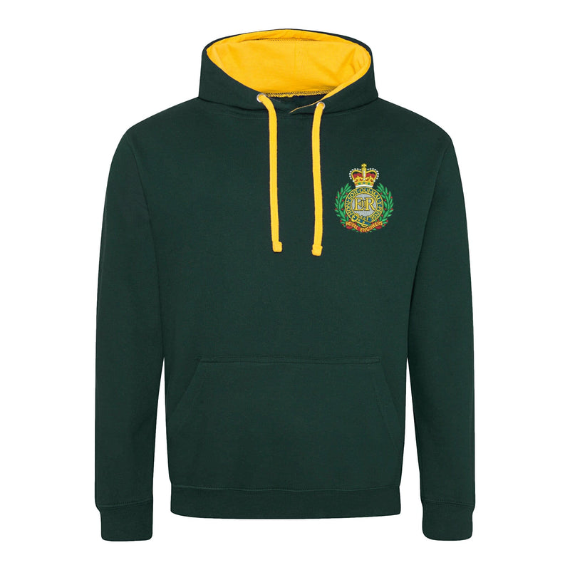 Royal Engineers Varsity Contrast Hoodie