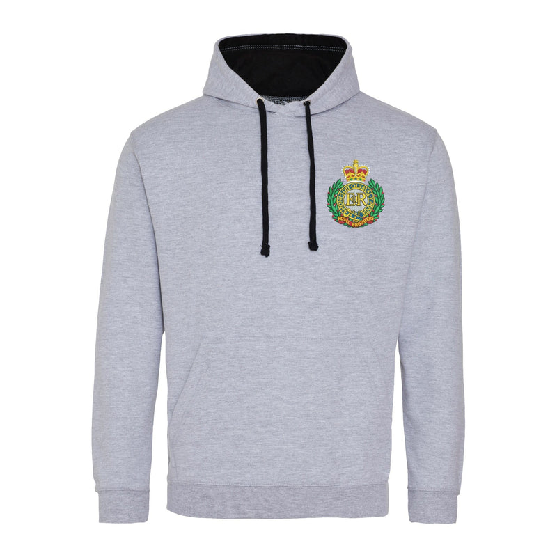Royal Engineers Varsity Contrast Hoodie
