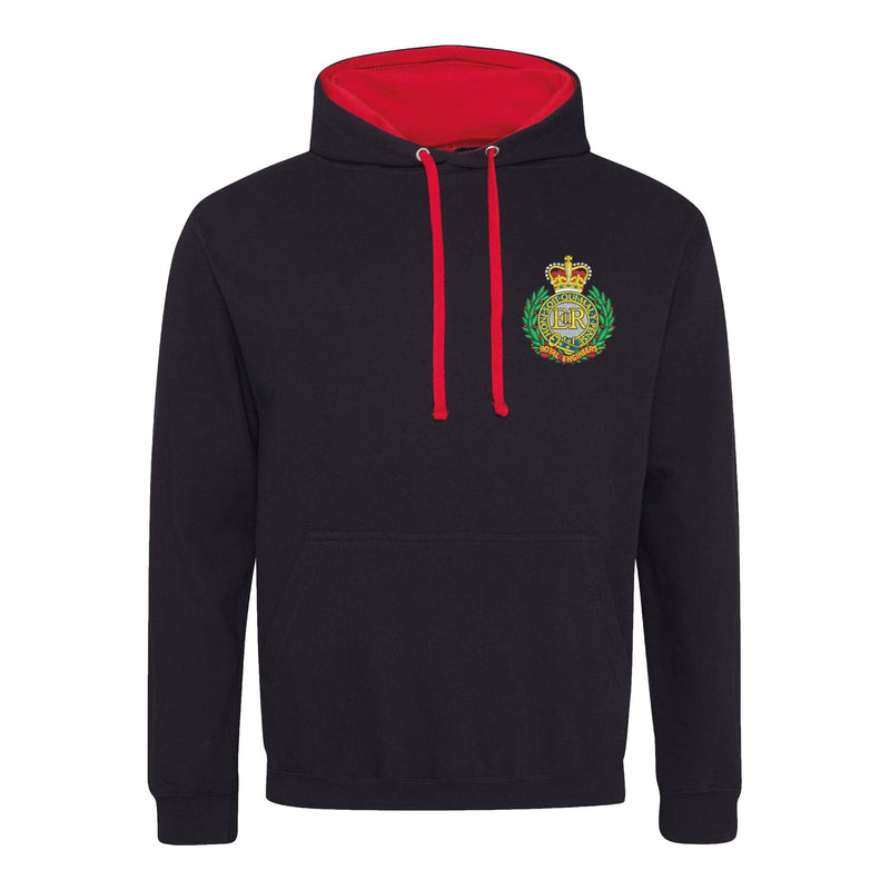 Royal Engineers Varsity Contrast Hoodie