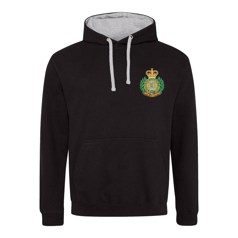 Royal Engineers Varsity Contrast Hoodie