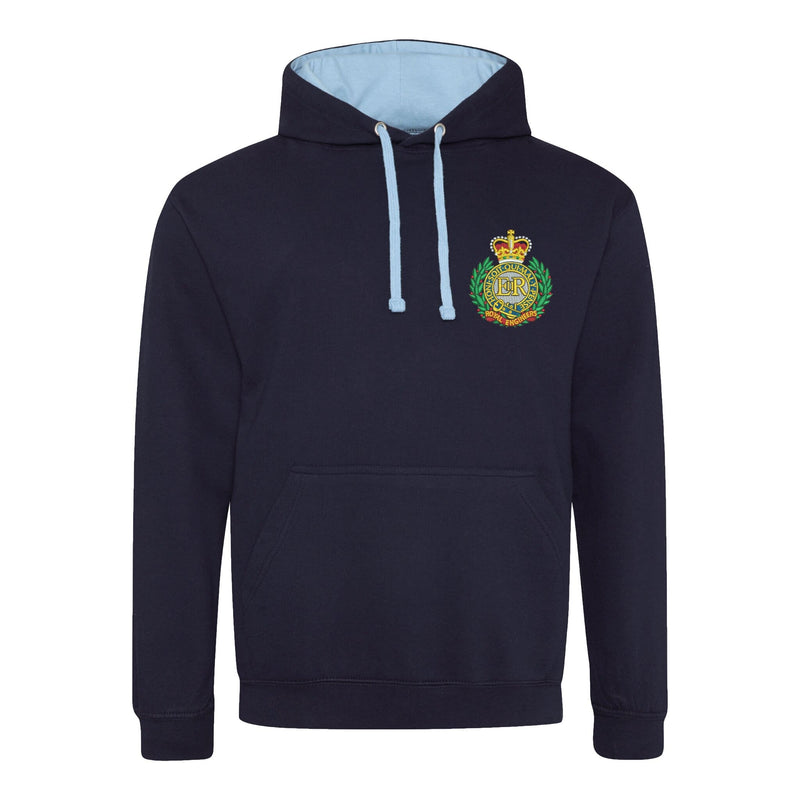 Royal Engineers Varsity Contrast Hoodie