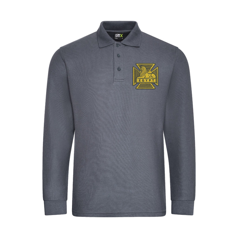 Royal Gloucestershire, Berkshire and Wiltshire Regiment Long Sleeve Polo Shirt