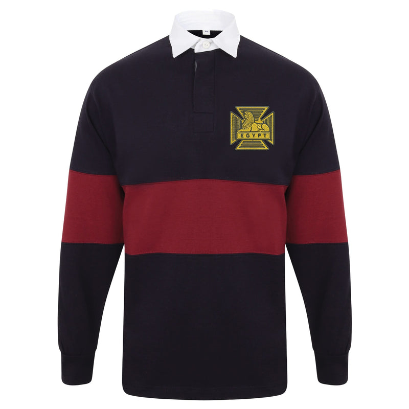Royal Gloucestershire, Berkshire and Wiltshire Regiment Long Sleeve Panelled Rugby Shirt