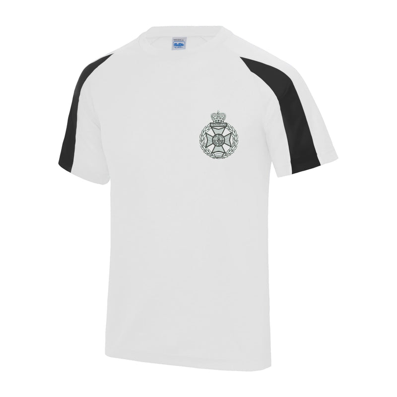 Royal Green Jackets Contrast Polyester T-Shirt