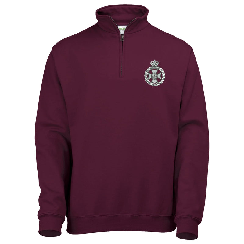 Royal Green Jackets Quarter Zip Sweatshirt