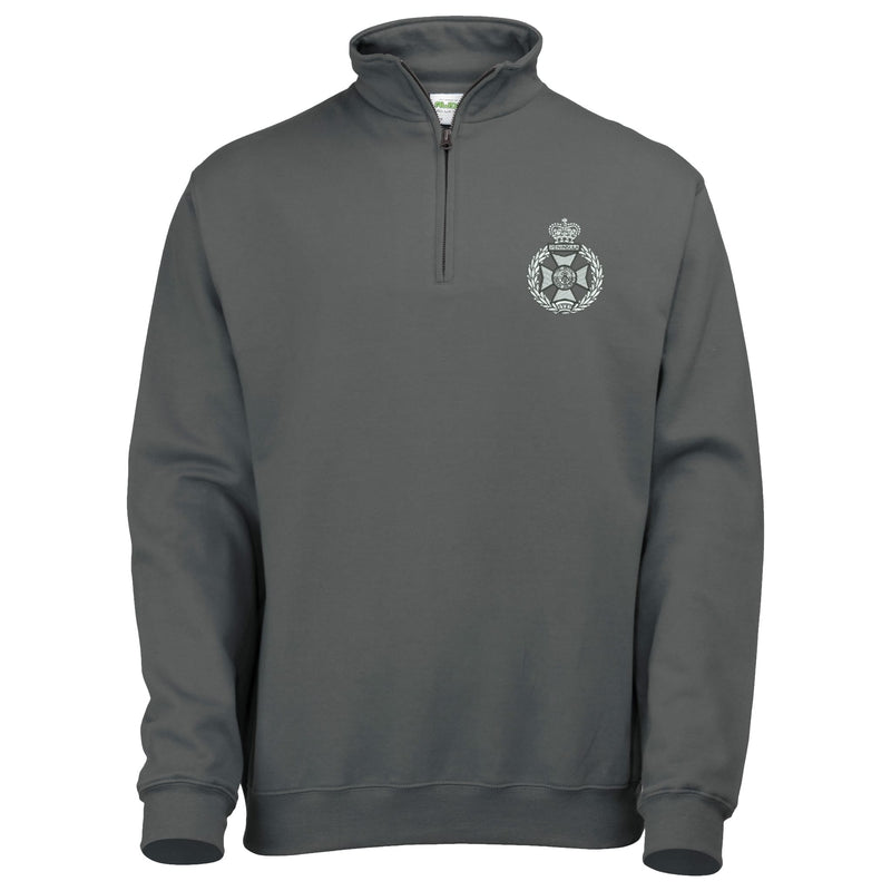 Royal Green Jackets Quarter Zip Sweatshirt