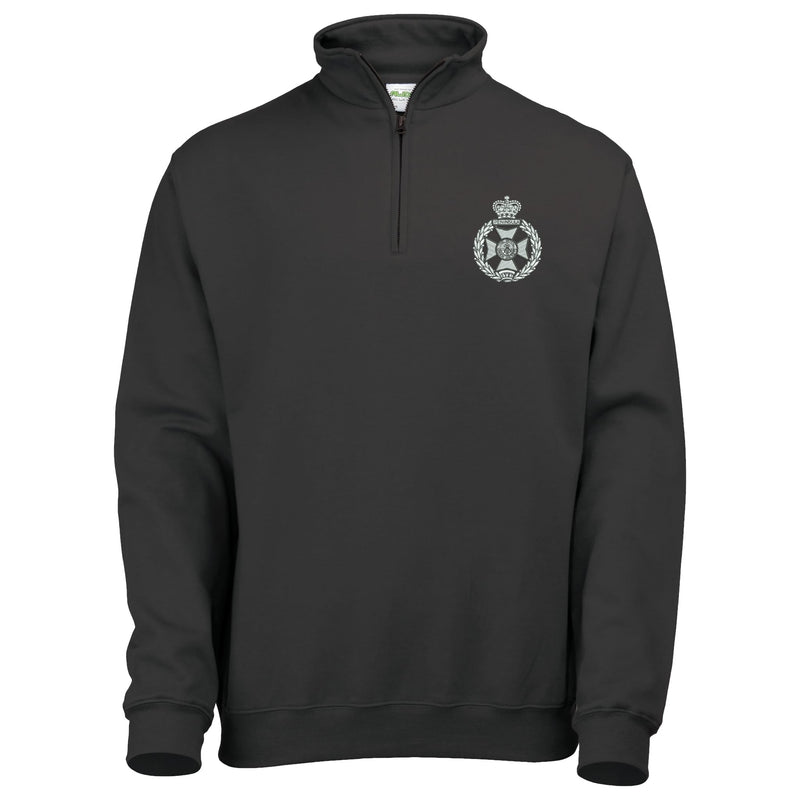 Royal Green Jackets Quarter Zip Sweatshirt