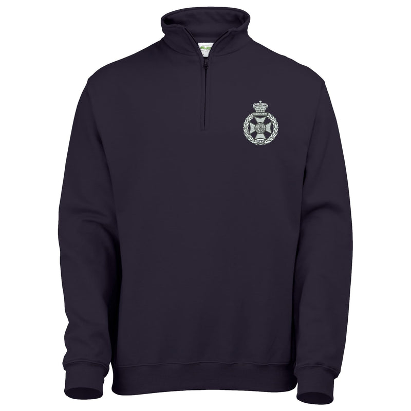 Royal Green Jackets Quarter Zip Sweatshirt