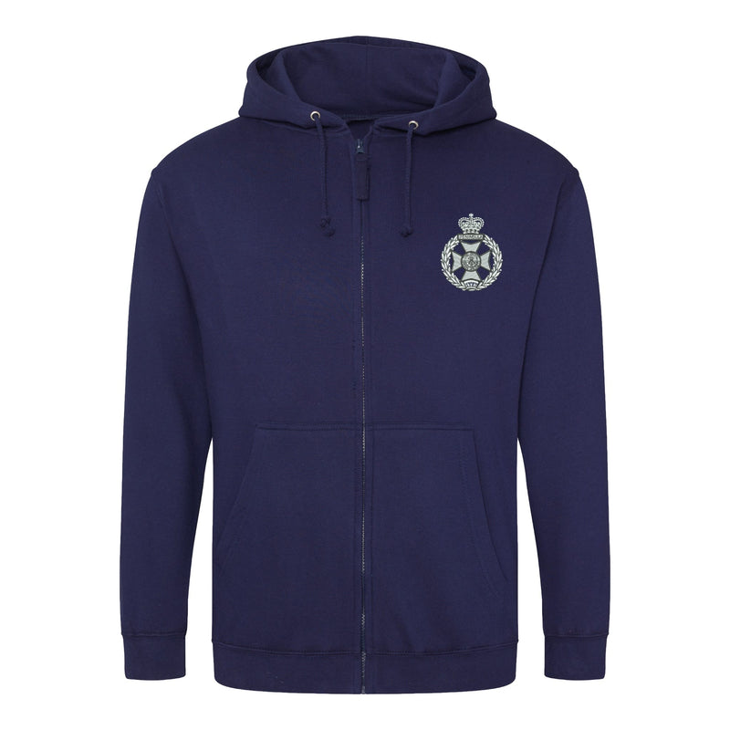 Royal Green Jackets Zipped Hoodie
