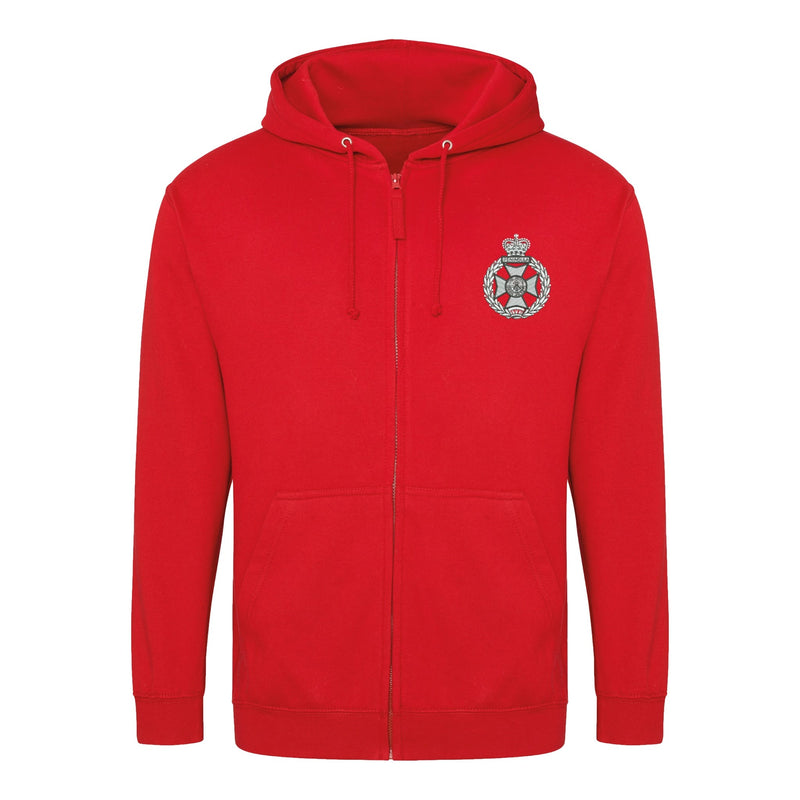 Royal Green Jackets Zipped Hoodie