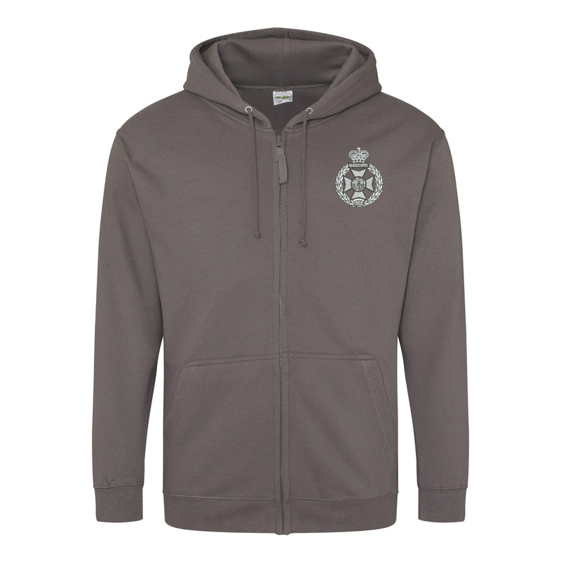 Royal Green Jackets Zipped Hoodie